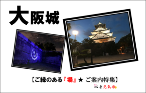 【天下の台所】大地のエネルギーが集まる？！『大阪城』をご案内